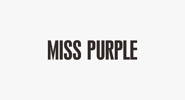 miss purple 天然护肤品品牌商设计