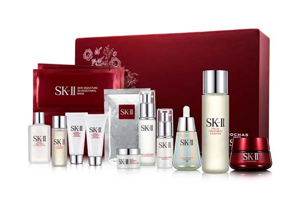 SK-II护肤套盒瓶型及外盒包装设计