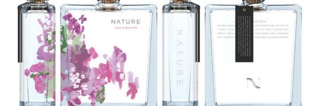 Nature法国印象派香水瓶包装设计