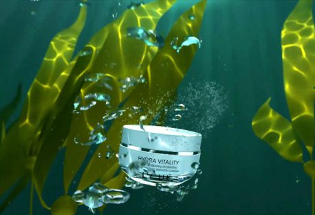 海洋元素化妆品品牌视频包装设计